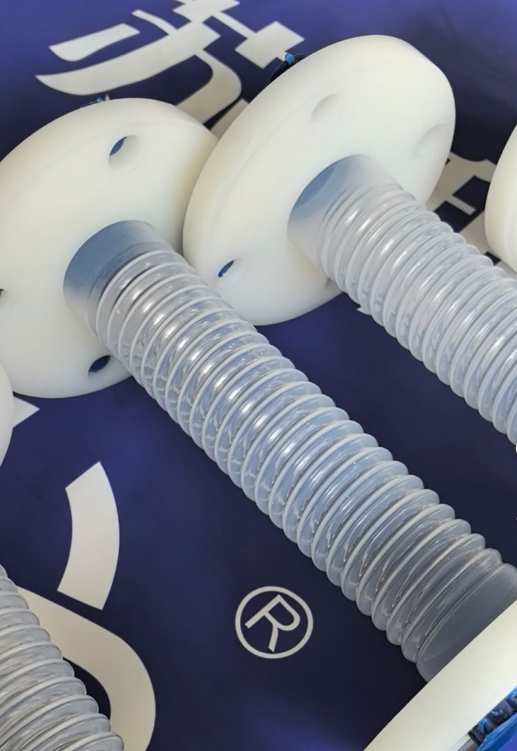 PFA波纹管DN50+PVDF法兰